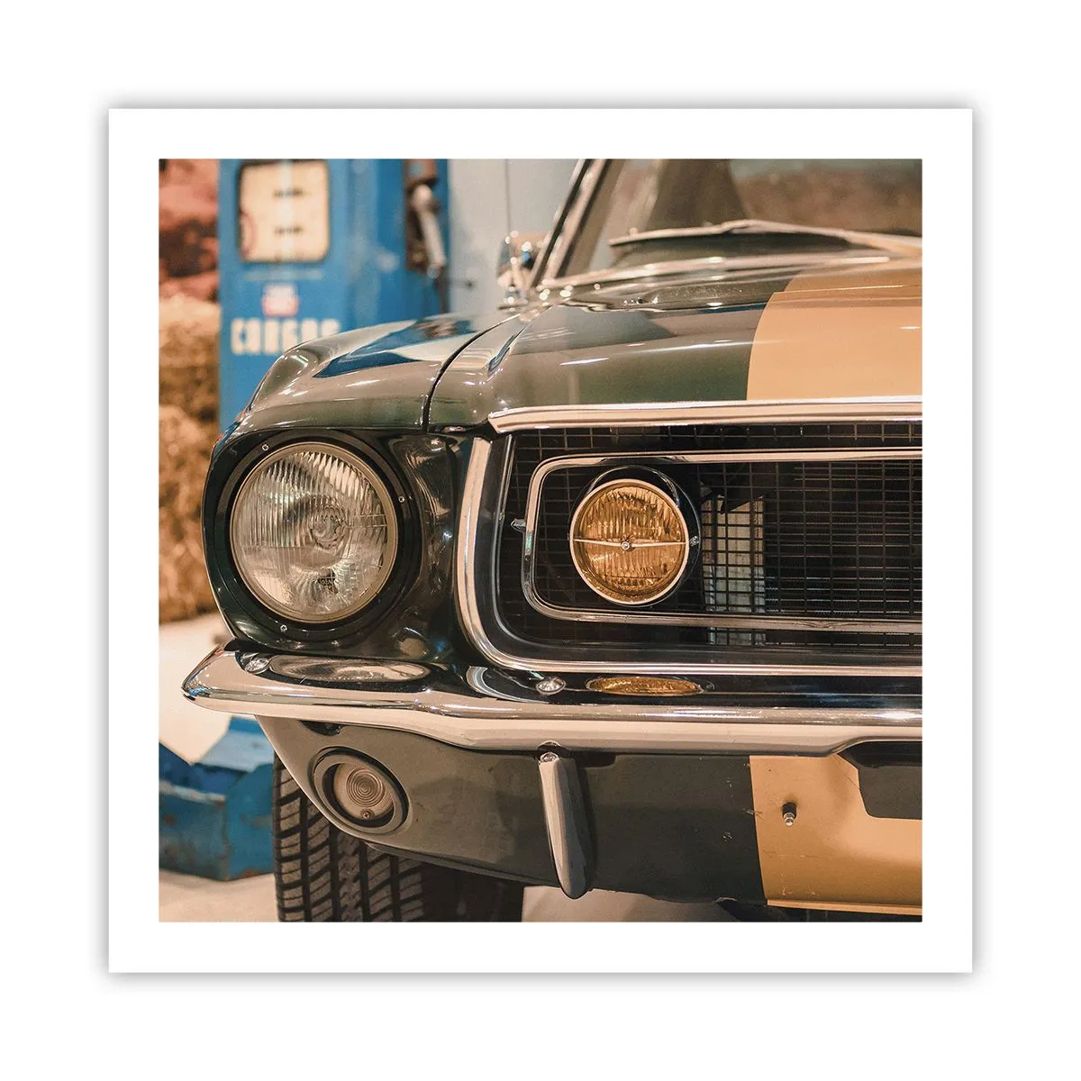 Póster - Encuentro con una leyenda - 60x60 cm