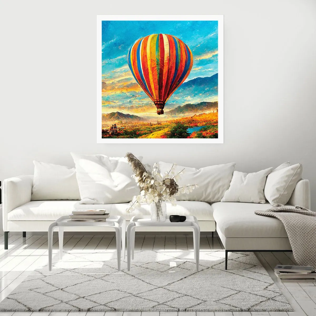 Póster - En silencio se ve el horizonte - 50x50 cm