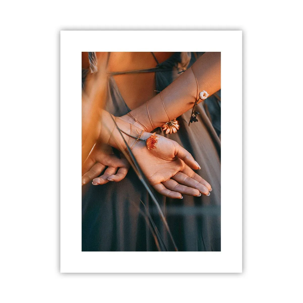 Póster - Conectada con la naturaleza - 30x40 cm