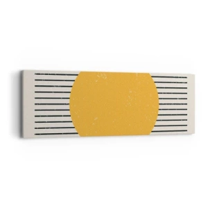 Cuadro sobre lienzo - Impresión de Imagen - El poder de la sencillez - 90x30 cm