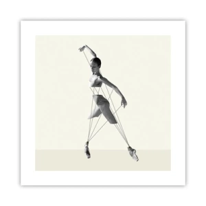 Póster - Títere de sí misma - 40x40 cm