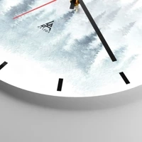 Esfera sin numeración, con rayas