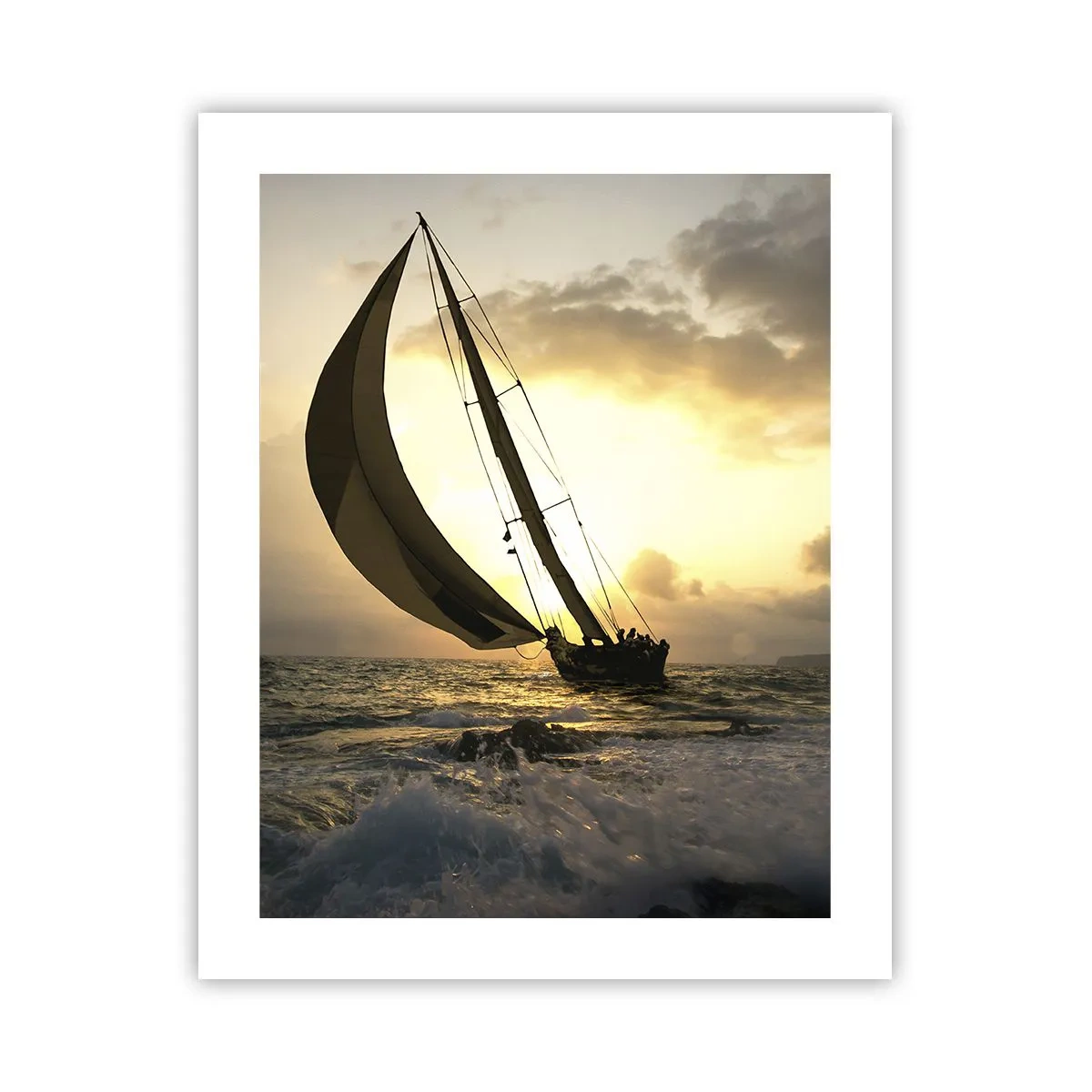 Póster - En contra y a favor del viento - 40x50 cm