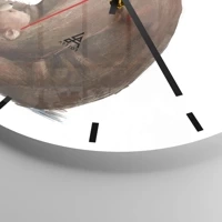 Esfera sin numeración, con rayas