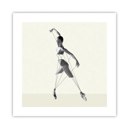 Póster - Títere de sí misma - 40x40 cm