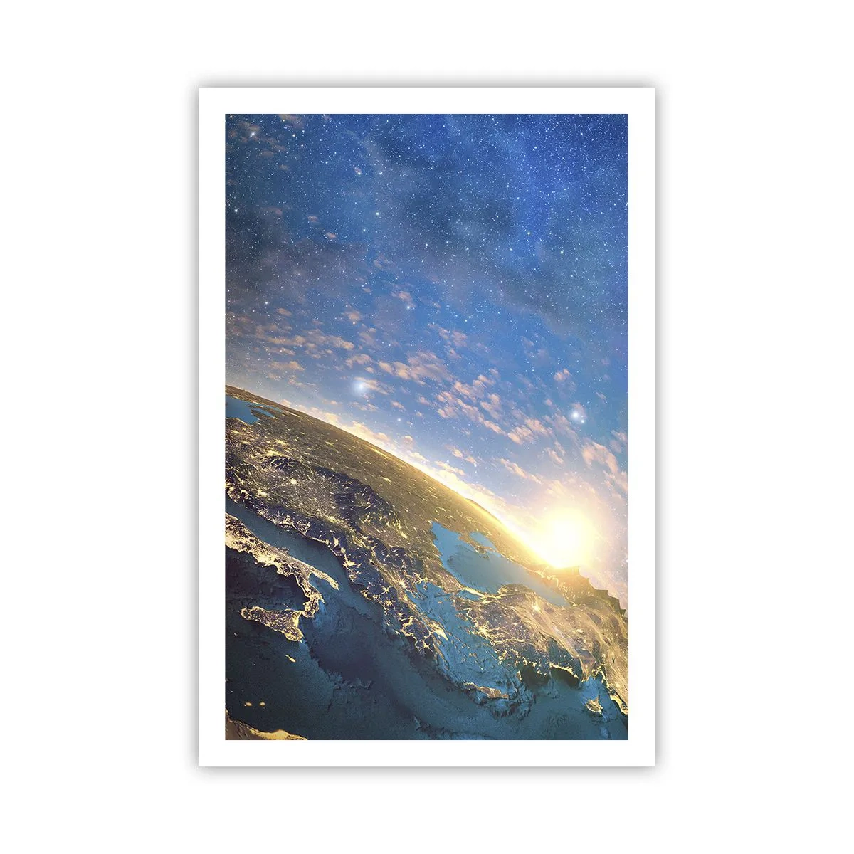 Póster - Mirémonos a nosotros mismos desde la distancia - 61x91 cm