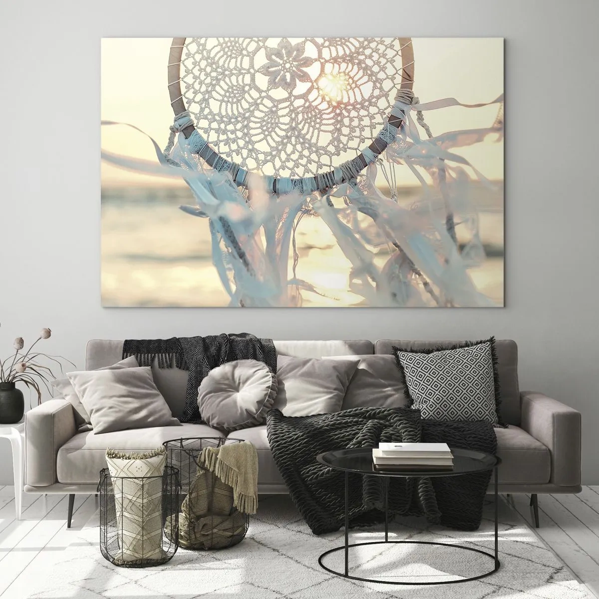 Cuadro sobre vidrio - Impresiones sobre Vidrio - Tótem sagrado - 70x50 cm