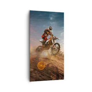 Cuadro sobre lienzo - Impresión de Imagen - A por la victoria - 65x120 cm