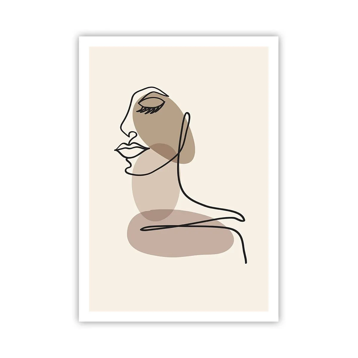 Póster - Escucharse a sí misma - 70x100 cm