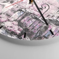 Esfera sin numeración, con rayas