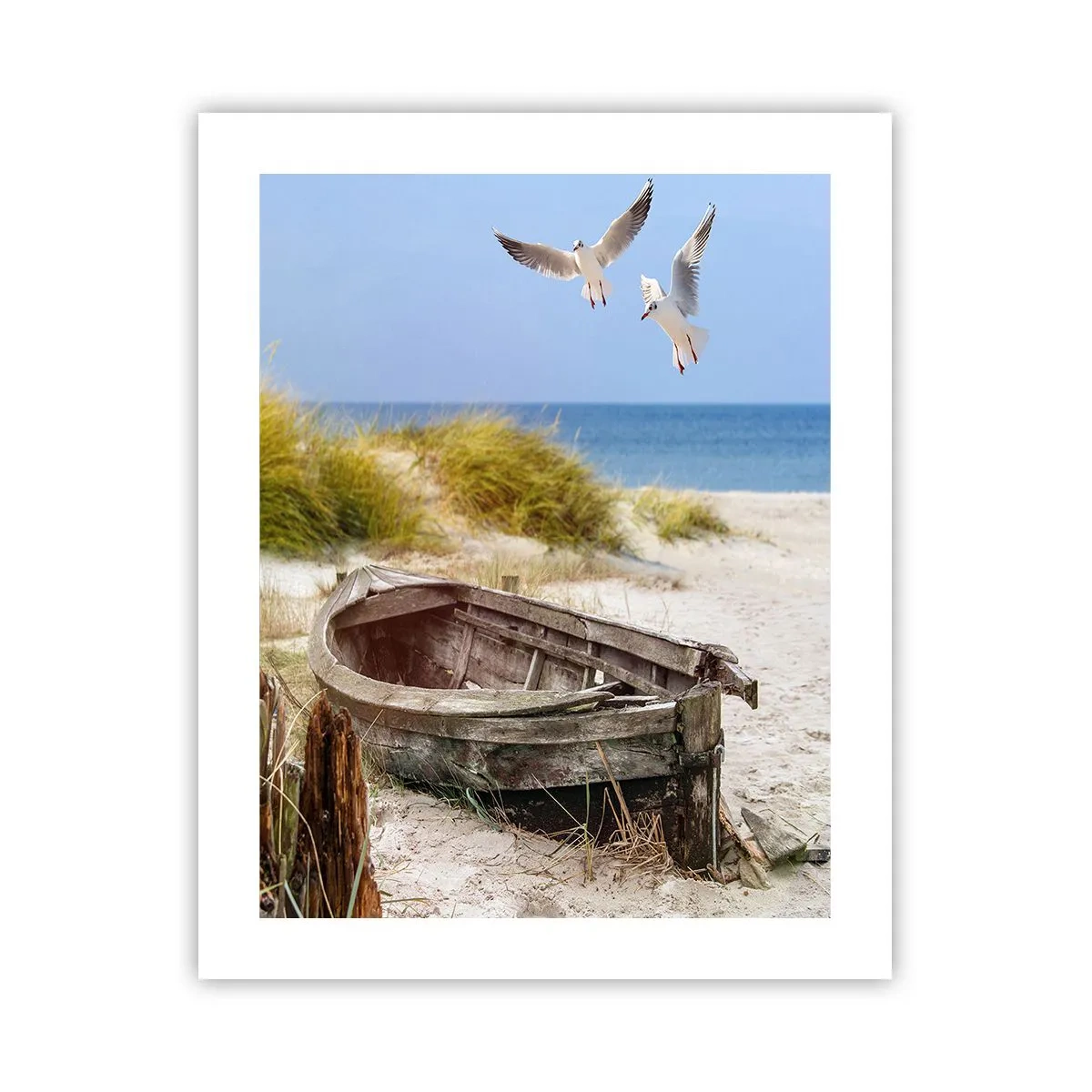 Póster - Bañada por el viento - 40x50 cm