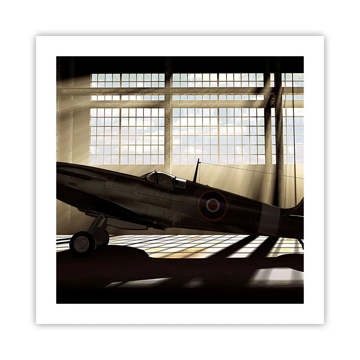 Póster - El descanso del guerrero - 50x50 cm