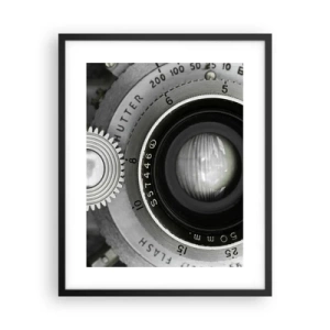 Póster en marco negro - Una historia de Hollywood - 40x50 cm