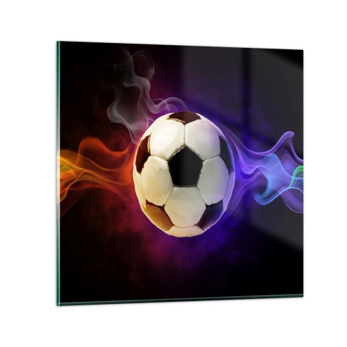 Cuadro sobre vidrio - Impresiones sobre Vidrio - El poder mágico del juego - 30x30 cm