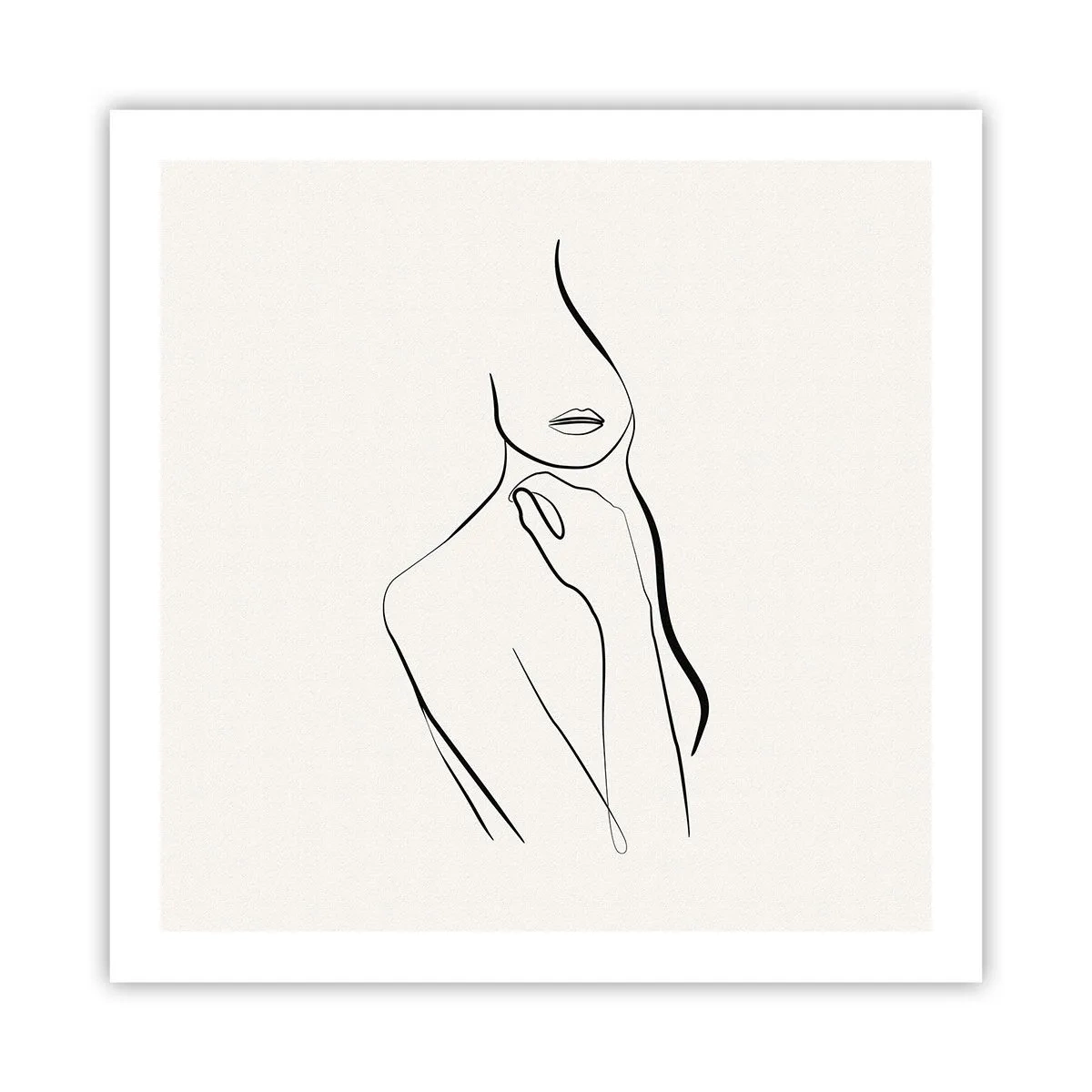 Póster - Una ola de melancolía - 60x60 cm