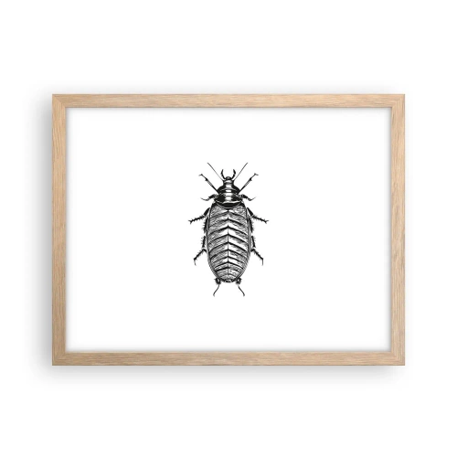 Póster en marco roble claro - ¡Qué espécimen! - 40x30 cm