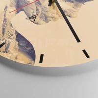 Esfera sin numeración, con rayas