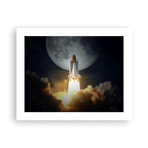 Póster - El comienzo de una aventura sobrenatural - 50x40 cm