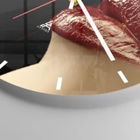 Esfera sin numeración, con rayas