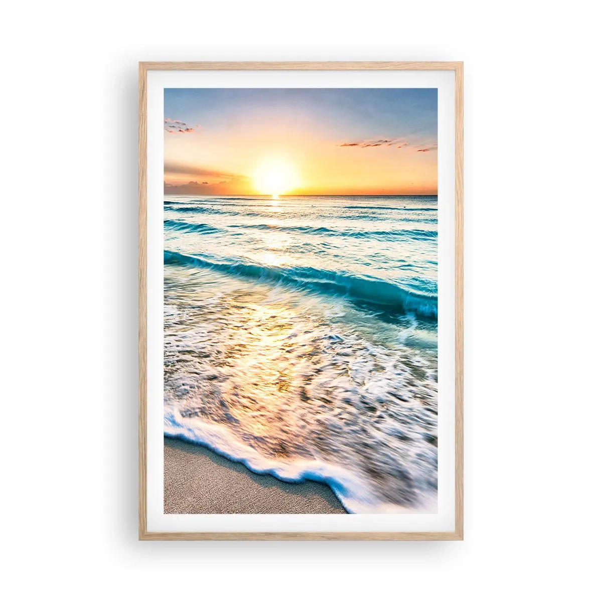 Póster en marco roble claro - Un espectáculo digno de ver - 61x91 cm