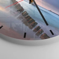 Esfera sin numeración, con rayas