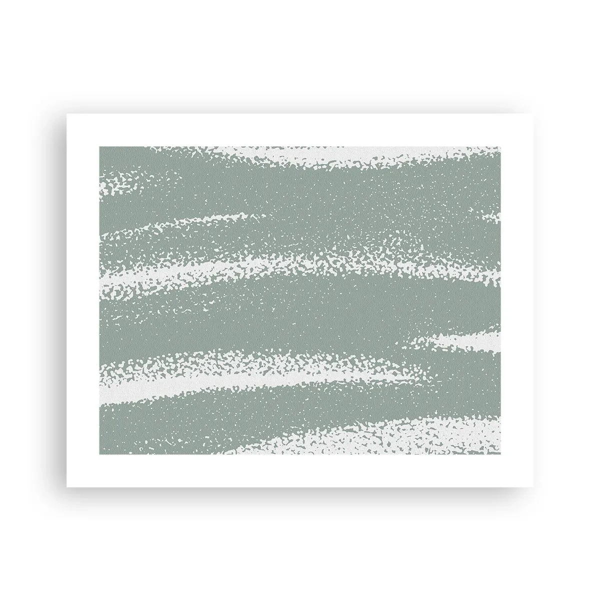 Póster - Abstracción invernal - 50x40 cm