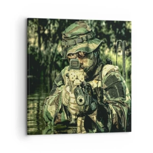 Cuadro sobre lienzo - Impresión de Imagen - El mejor de entre la élite - 70x70 cm