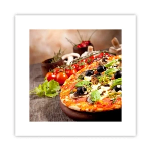 Póster - De ingredientes puros - 30x30 cm