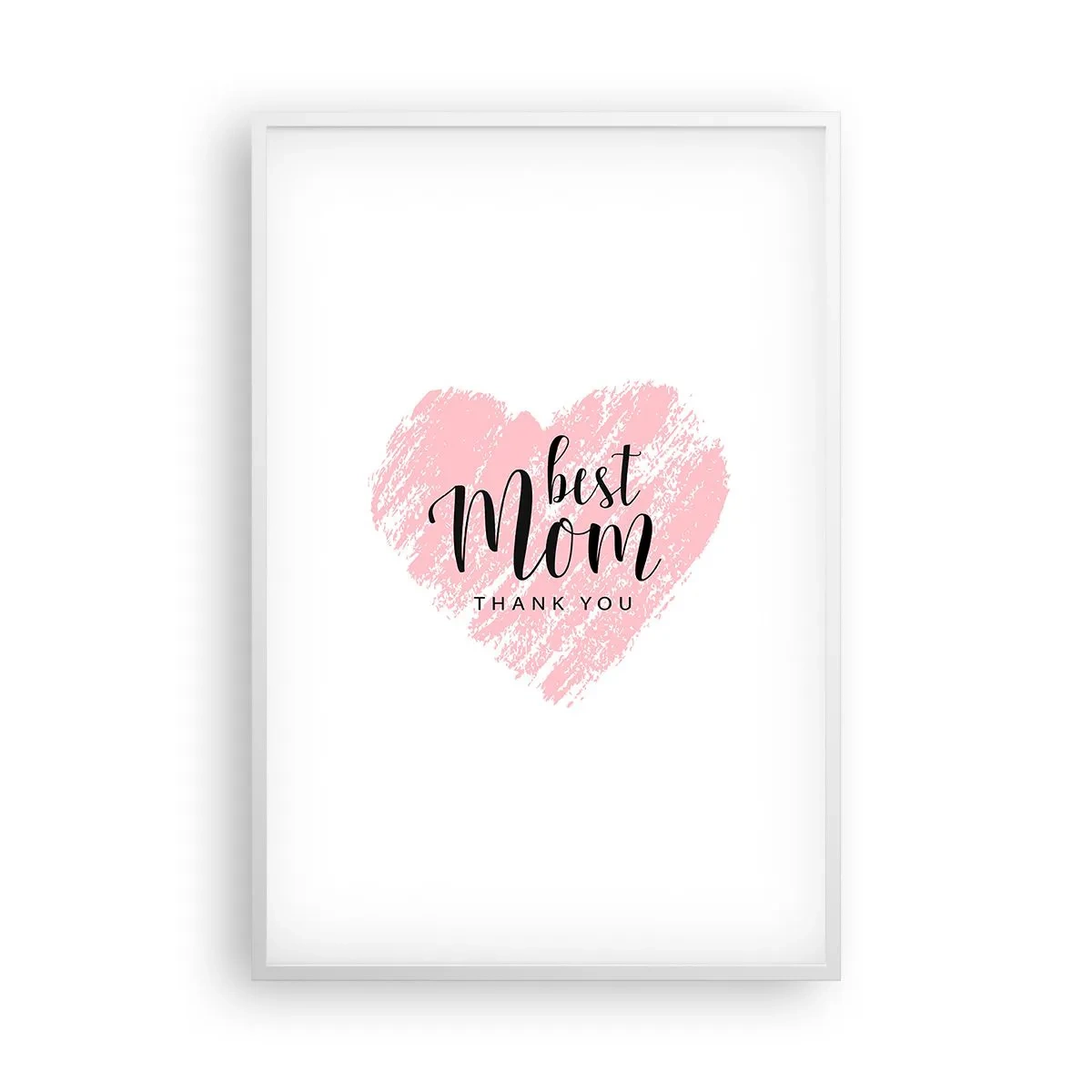 Póster en marco blanco - En cualquier momento de tu vida - 61x91 cm