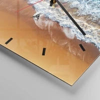 Esfera sin numeración, con rayas