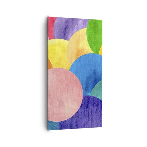 Cuadro sobre lienzo - Impresión de Imagen - La plenitud original de la vida - 65x120 cm