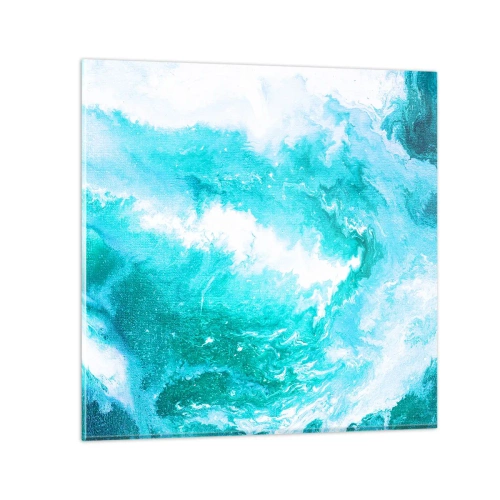 Cuadro sobre vidrio - Impresiones sobre Vidrio - En el núcleo del elemento - 40x40 cm