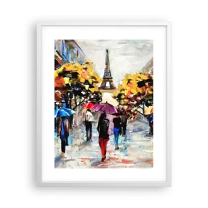 Póster en marco blanco - Especialmente hermoso en otoño - 40x50 cm