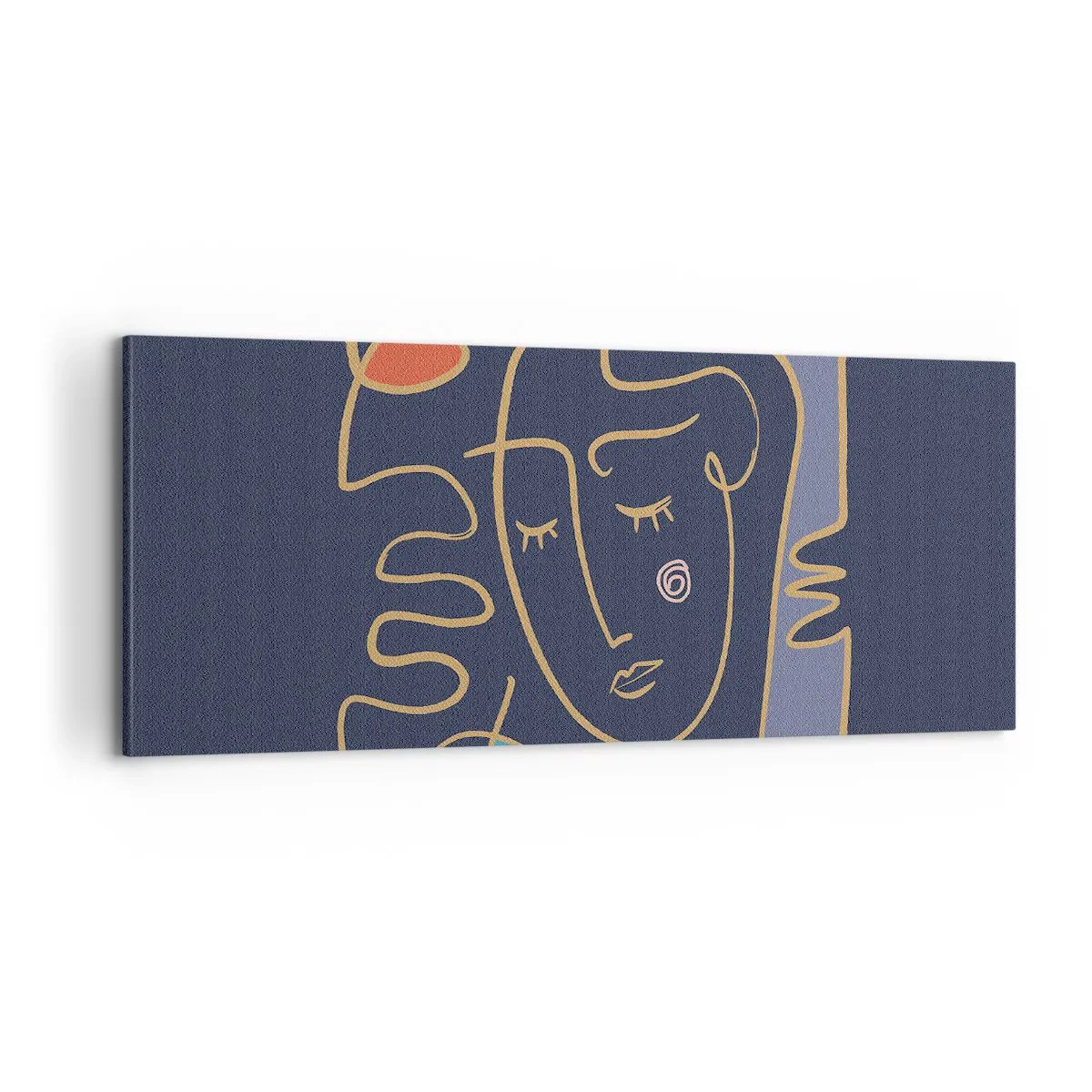 Cuadro sobre lienzo - Impresión de Imagen - En un maravilloso sueño - 100x40 cm