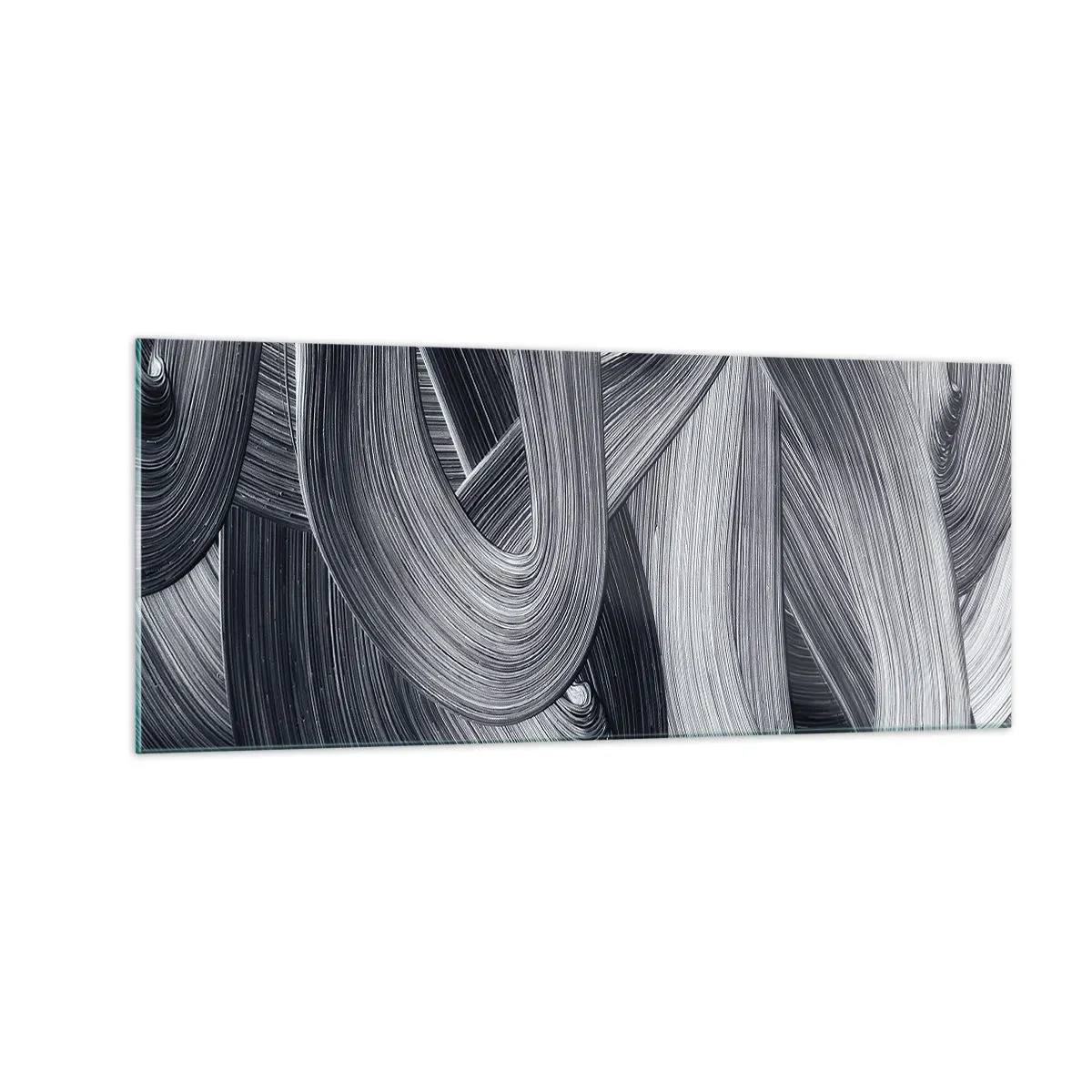 Cuadro sobre vidrio - Impresiones sobre Vidrio - La fluidez de la realidad - 100x40 cm