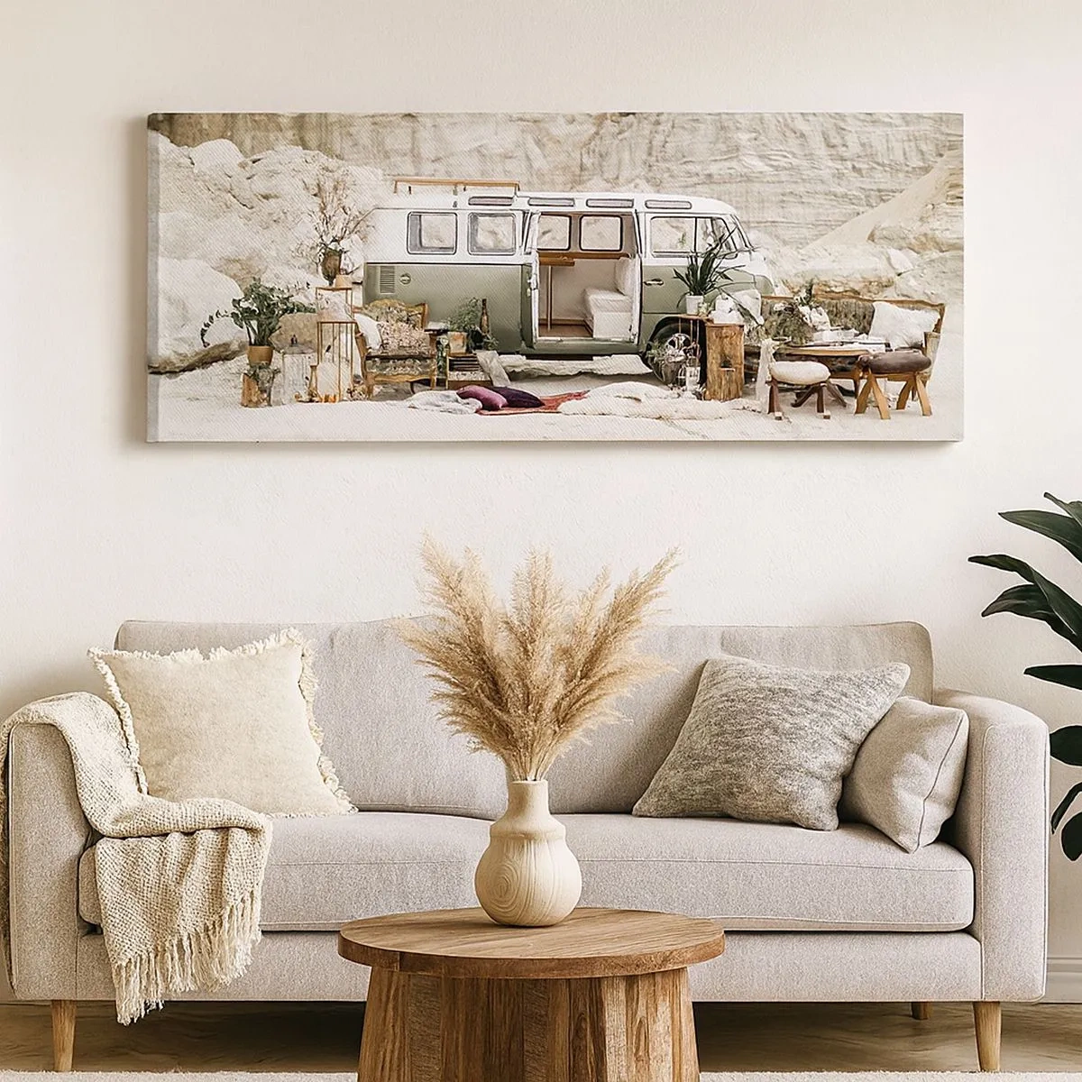 Cuadro sobre lienzo - Impresión de Imagen - Hora de empezar el viaje - 100x40 cm