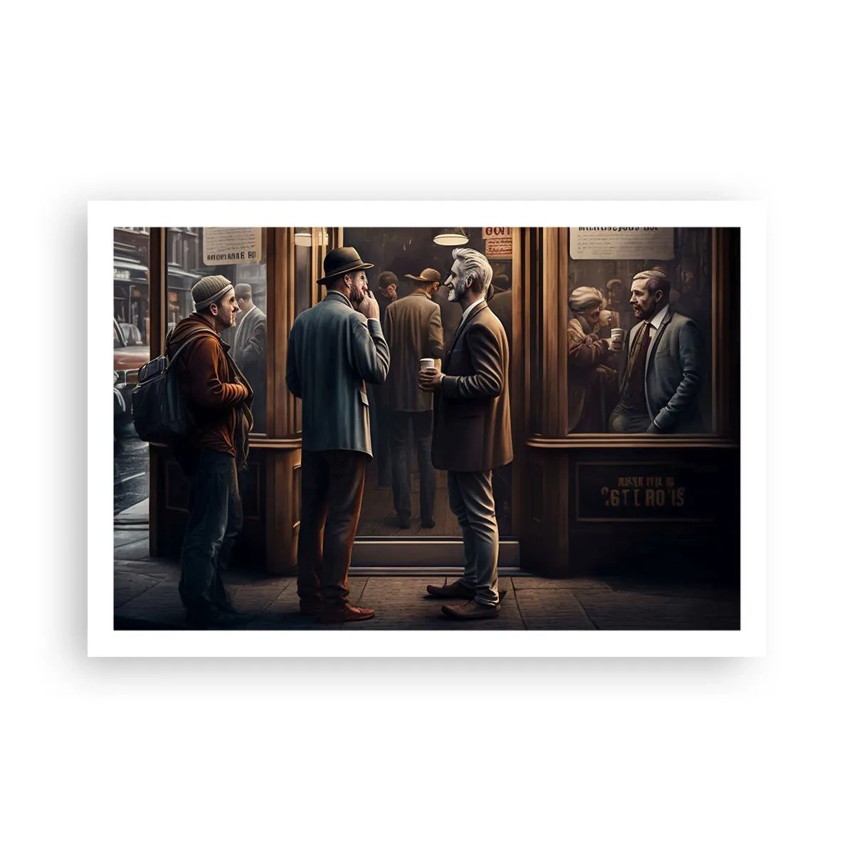 Póster - Un buen momento del día - 91x61 cm