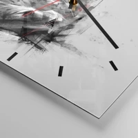 Esfera sin numeración, con rayas