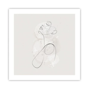 Póster - La espiral de la belleza - 50x50 cm
