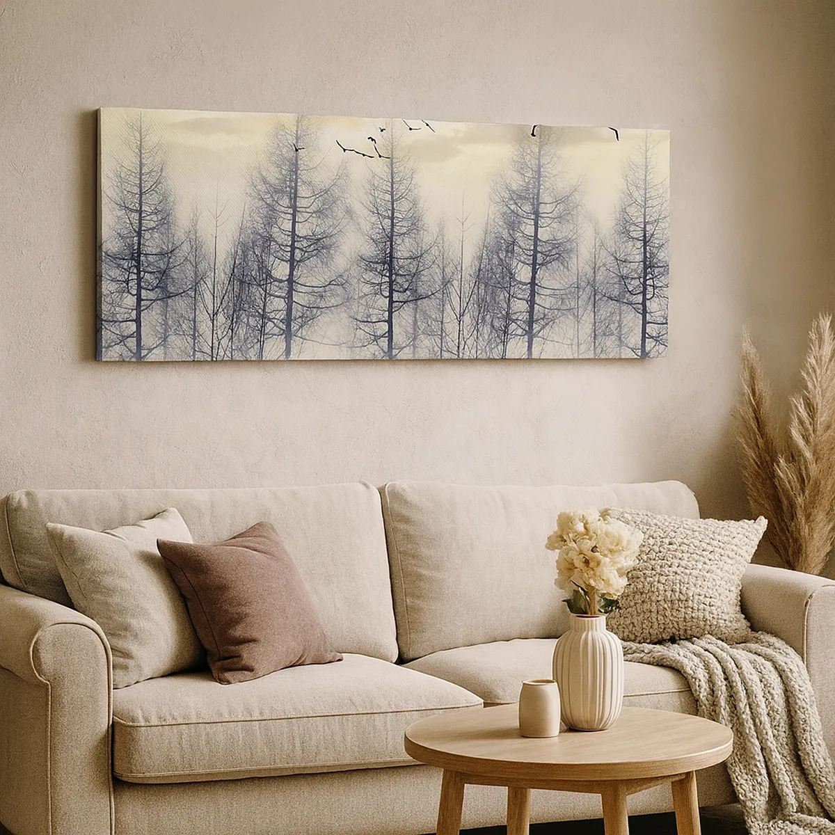 Cuadro sobre lienzo - Impresión de Imagen - Espíritus del bosque - 30x30 cm