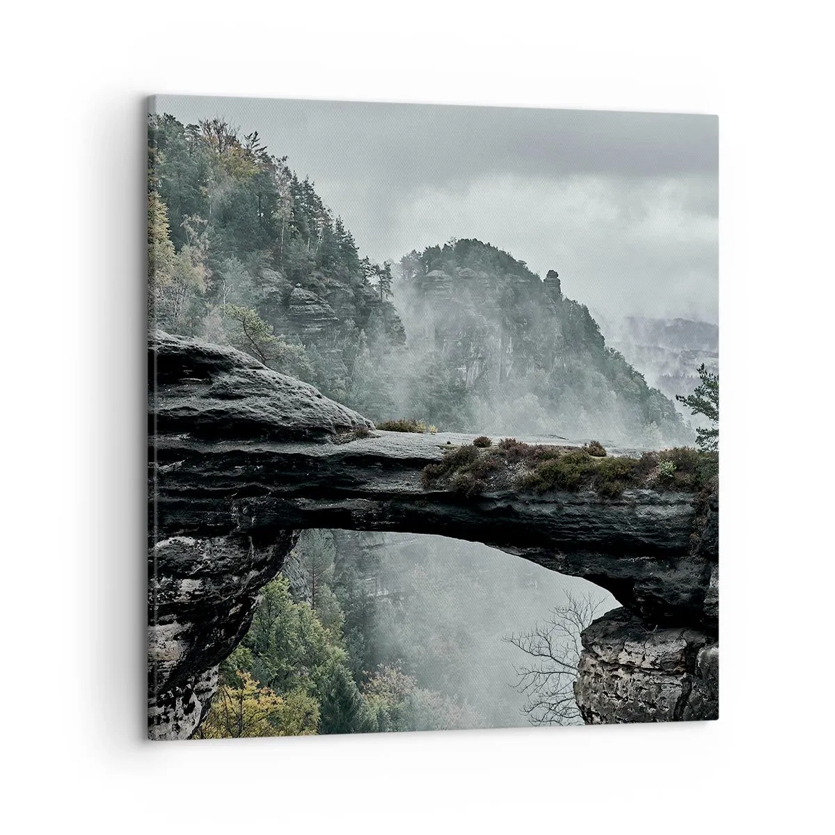 Cuadro sobre lienzo - Impresión de Imagen - La aventura está a punto de comenzar - 50x50 cm