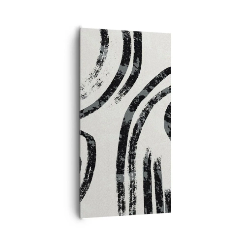 Cuadro sobre lienzo - Impresión de Imagen - A medias - 65x120 cm