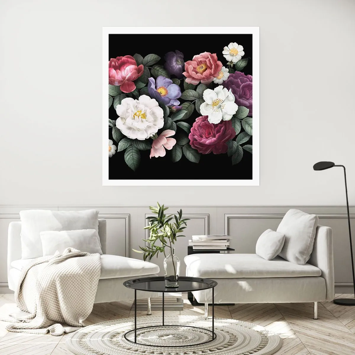 Póster - De un jardín inglés - 40x40 cm