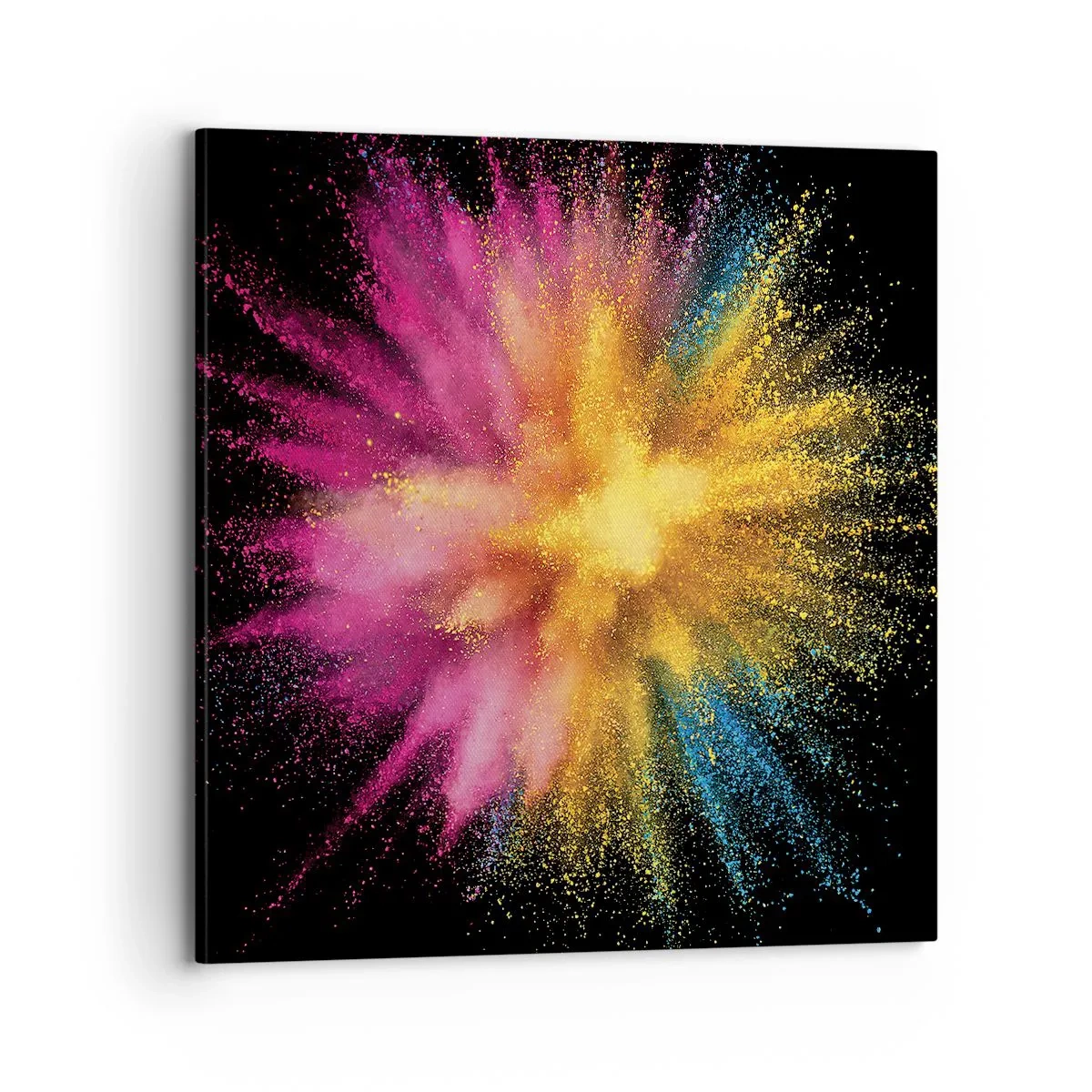 Cuadro sobre lienzo - Impresión de Imagen - El nacimiento de los colores - 70x70 cm