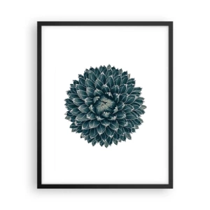 Póster en marco negro - Estrella del desierto - 40x50 cm
