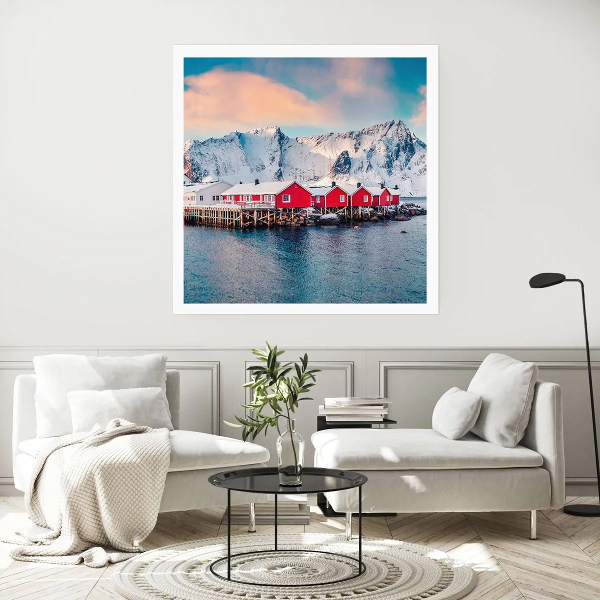 Póster - Un retiro en el norte - 30x30 cm