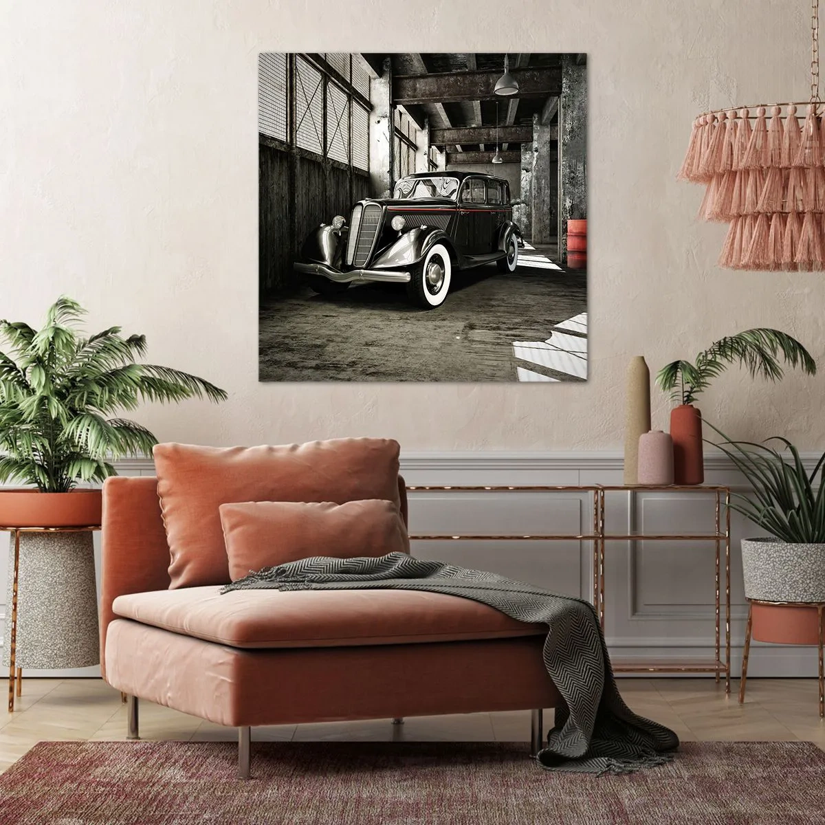 Cuadro sobre lienzo - Impresión de Imagen - La elegancia perdurable de los años 30. - 70x70 cm