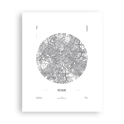 Póster - Anatomía de Roma - 40x50 cm