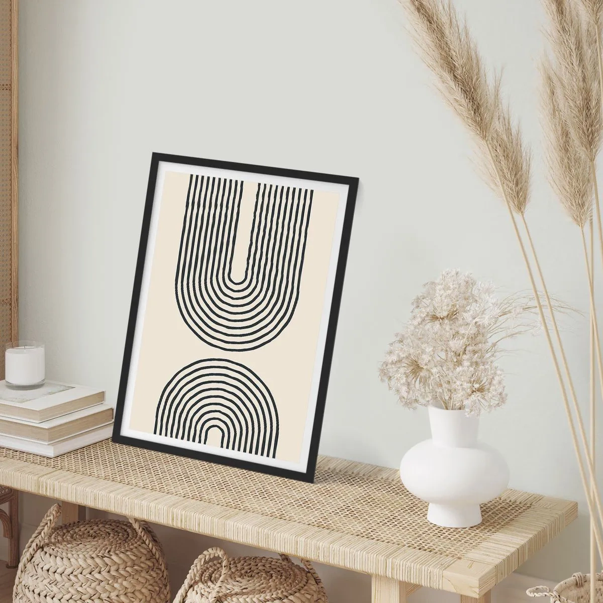 Póster en marco negro - Próximamente... - 30x40 cm