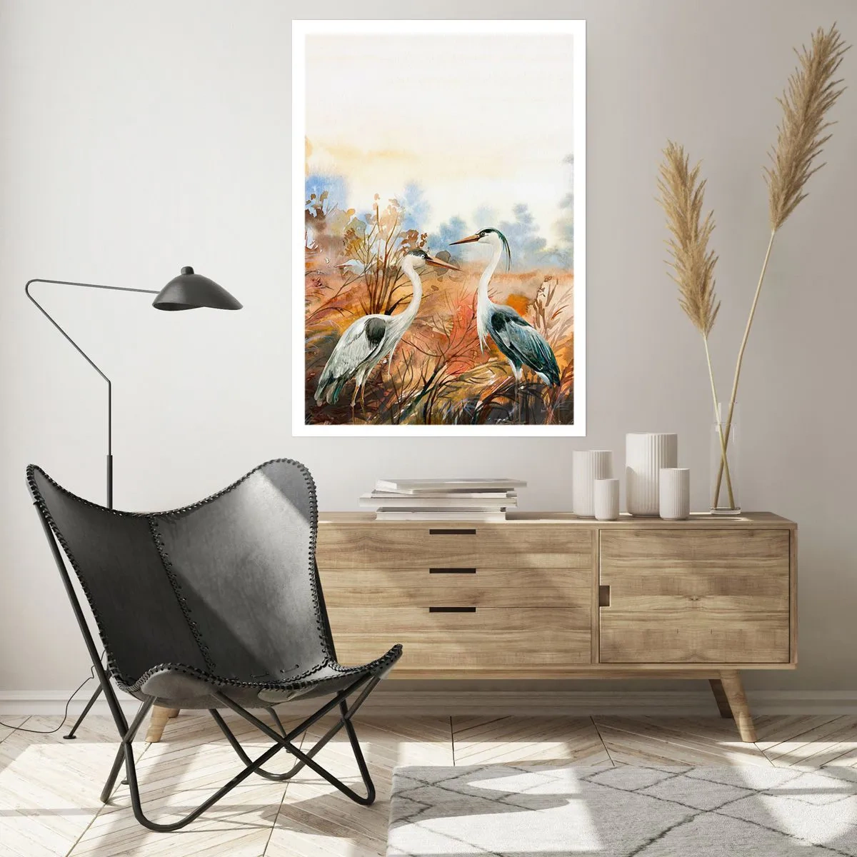 Póster - ¿A dónde nos dirigimos en otoño? - 70x100 cm